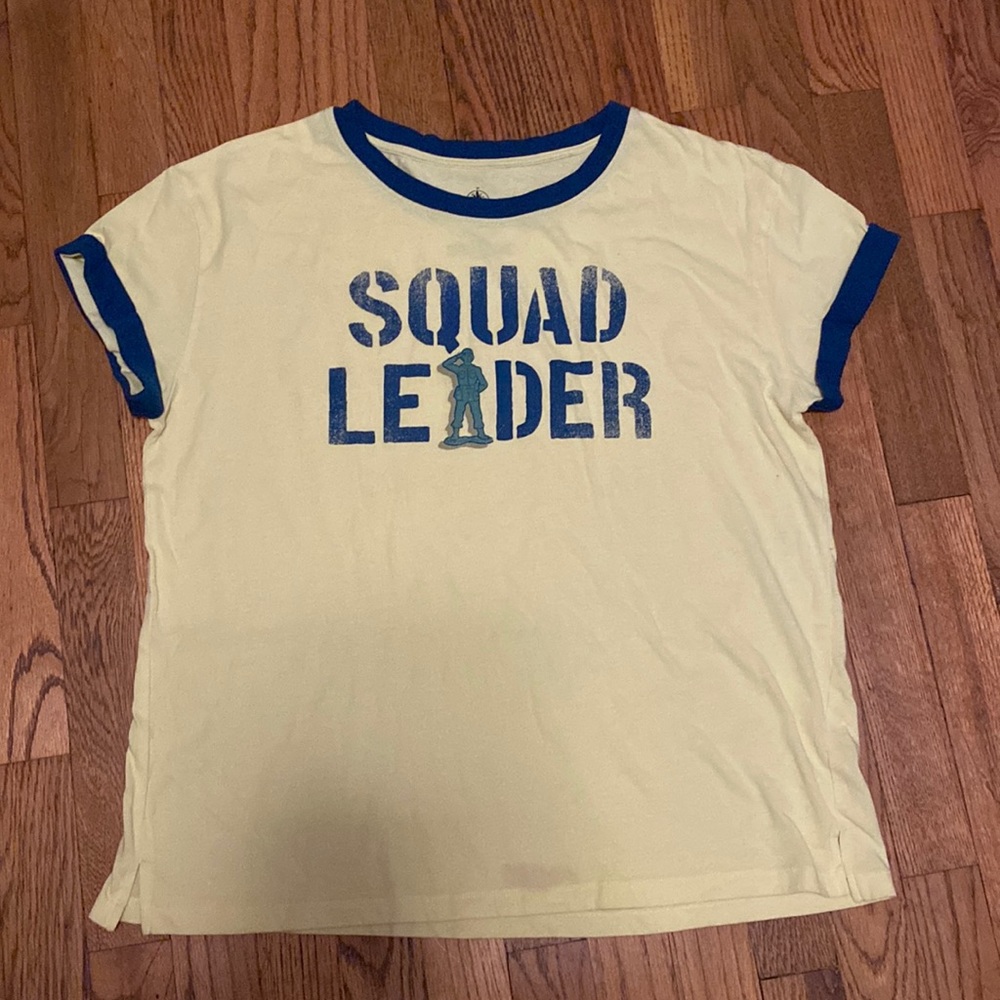 Toy Story  squad Leader green army men t-shirt Disney Parks Disneyland- NWOT